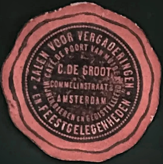 Café De Poort van Muiden – C. de Groot, Amsterdam