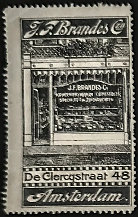 J.F. Brandes Czn. – Kruidenierswinkel Amsterdam
