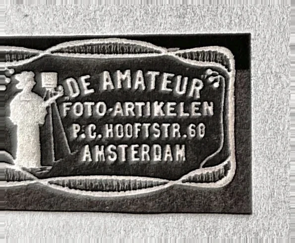 Sluitzegel De Amateur Foto-Artikelen Amsterdam