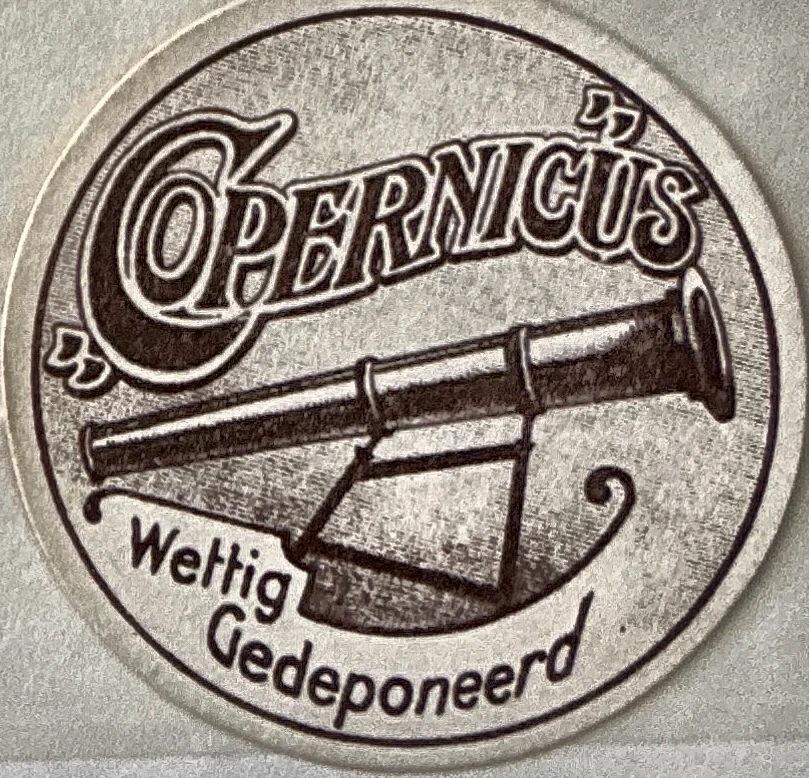 Sluitzegel Copernicus – Wettig Gedeponeerd