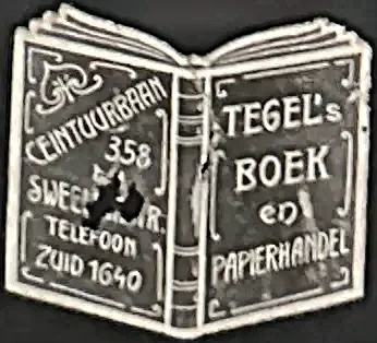 Tegel's Boek en Papierhandel – Centuurbaan Amsterdam