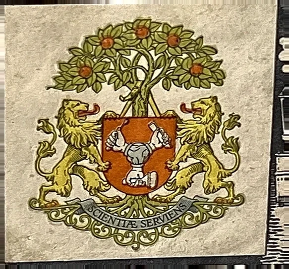 Sluitzegel met heraldisch wapenschild – Cura Dat Bona Jugiter