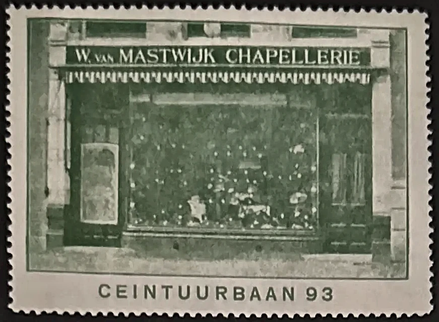 W. van Mastwijk Chapellerie – Ceintuurbaan 93 Amsterdam