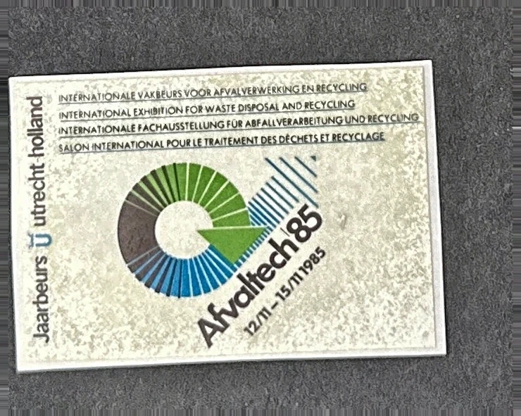 Afvaltech '85 – Internationale Vakbeurs Afvalverwerking en Recycling Utrecht