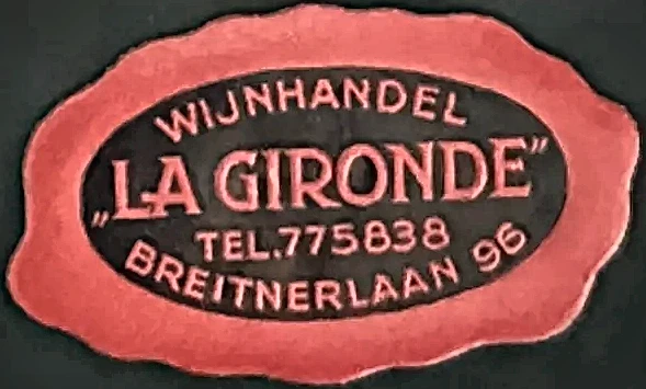 Sluitzegel Wijnhandel La Gironde