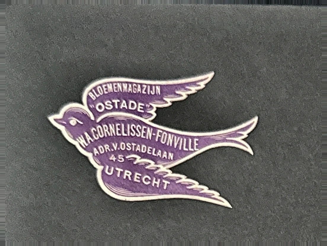 Sluitzegel Bloemenmagazijn Ostade Utrecht