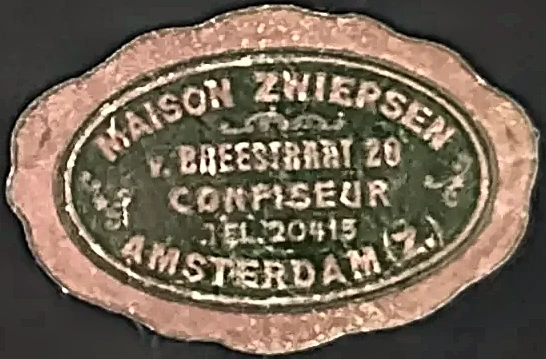 Maison Zwiepsen – Confiseur Amsterdam-Zuid