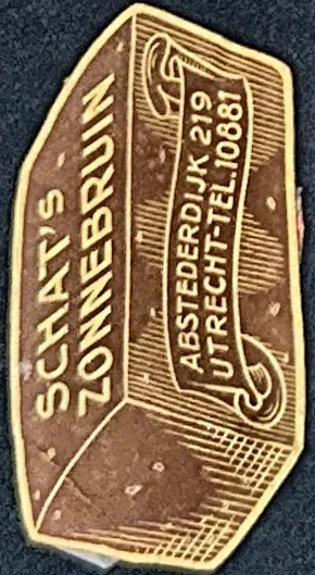 Sluitzegel Schat's Zonnebruin – Utrecht