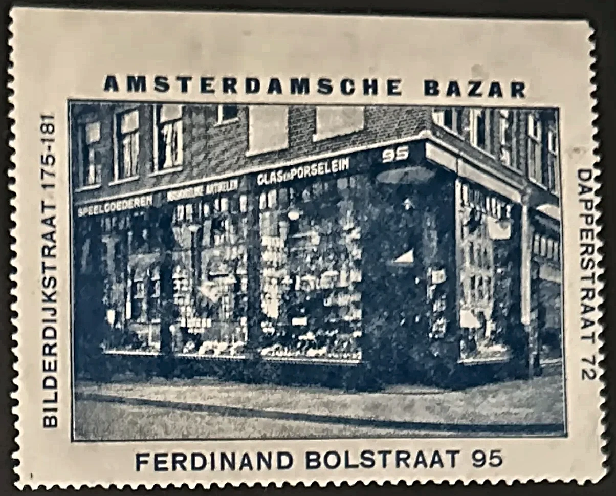 Amsterdamsche Bazar – Ferdinand Bolstraat 95
