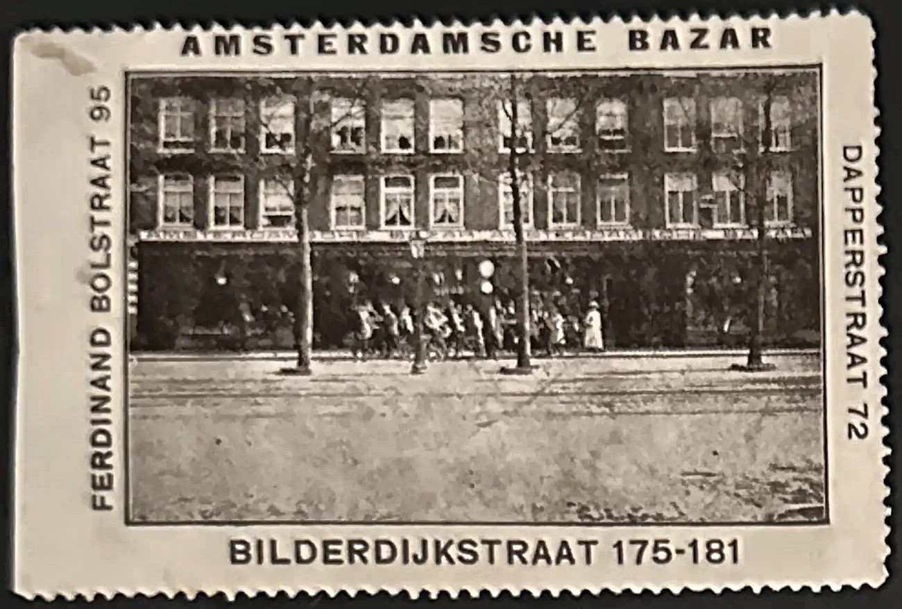 Amsterdamsche Bazar – Bilderdijkstraat 175-181