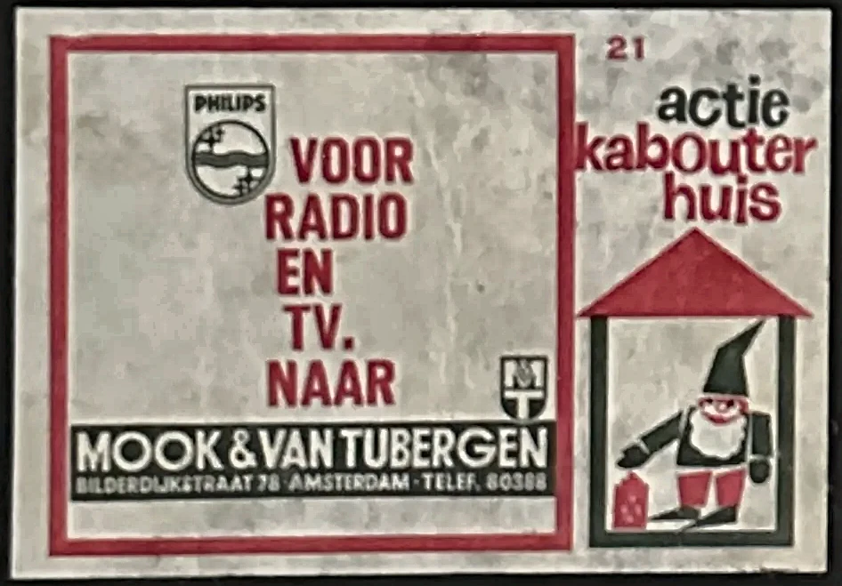 Mook & Van Tubergen – Voor Radio en TV – Actie Kabouterhuis