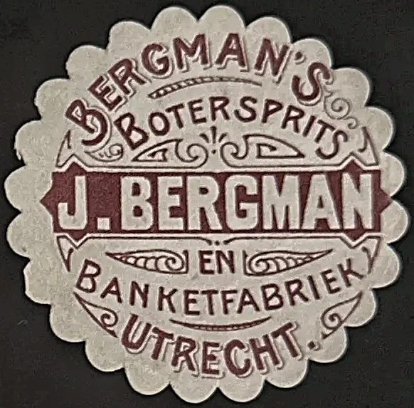 Bergman's Botersprits – J. Bergman Banketfabriek Utrecht