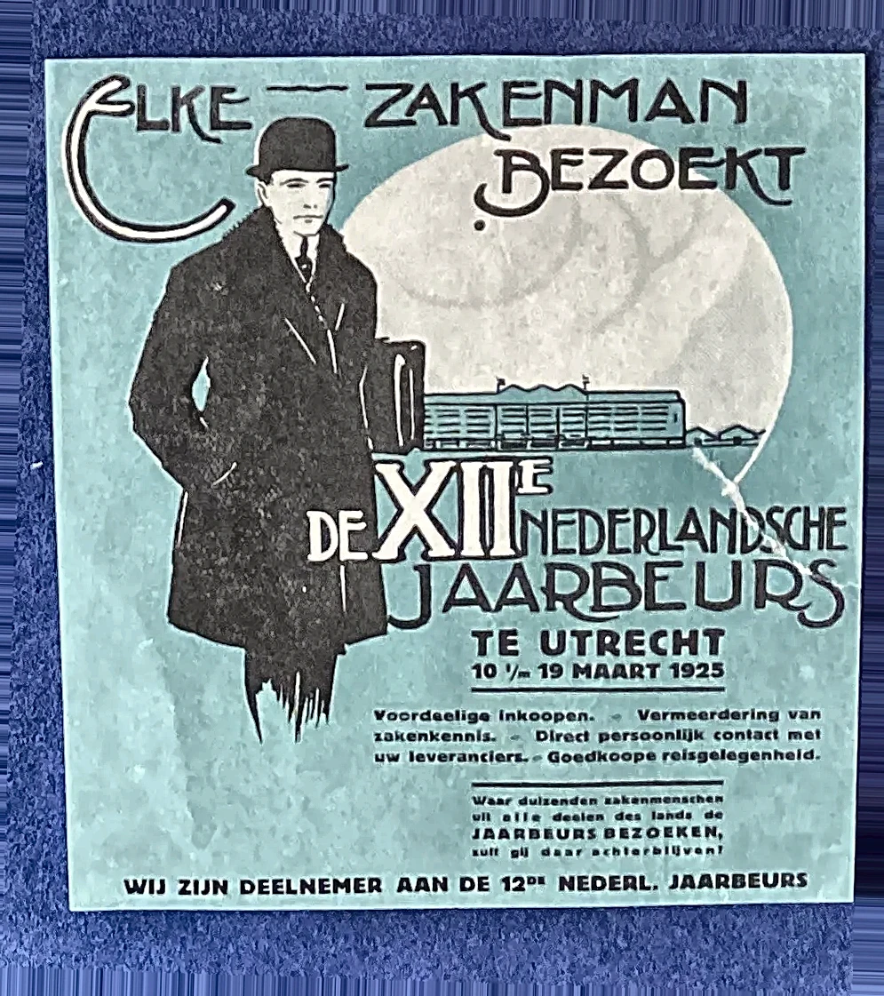 Van jaarbeurs tot bakkerij — Utrecht op een zegel