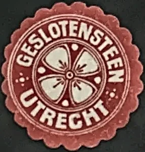 Sluitzegel Geslotensteen Utrecht