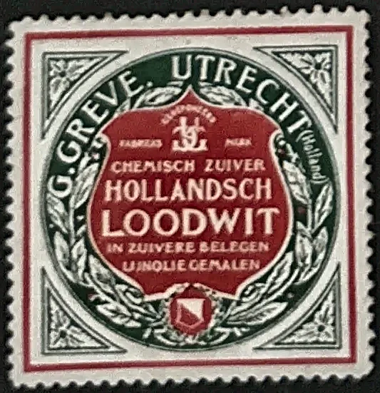 G. Greve Utrecht – Chemisch Zuiver Hollandsch Loodwit
