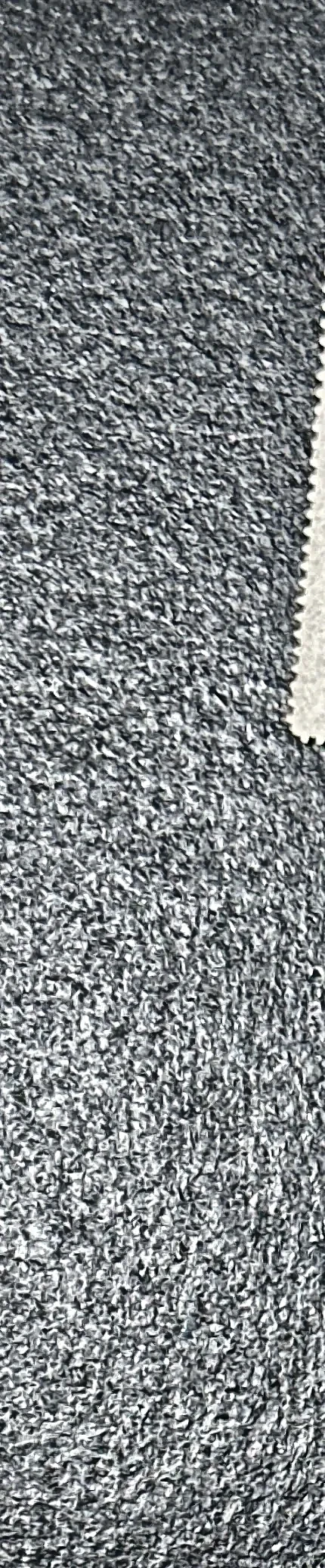 Textielmonster of stofstaal grijs geweven materiaal