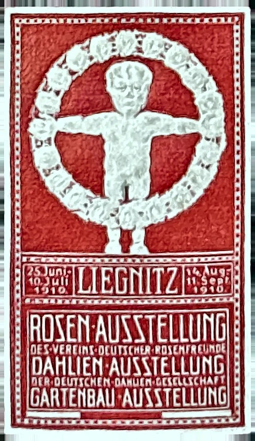 Rosen-, Dahlien- en Gartenbau-Ausstellung Liegnitz 1910