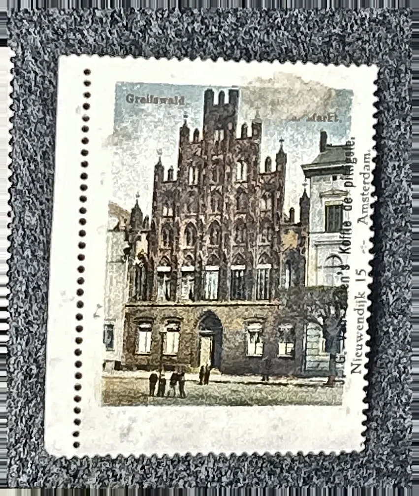 Koffiehandel Amsterdam – Stadhuis Greifswald