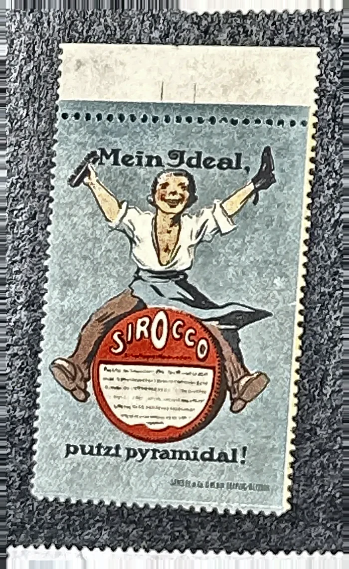 Sirocco schoenpoets – 'Mein Ideal, putzt pyramidal!'