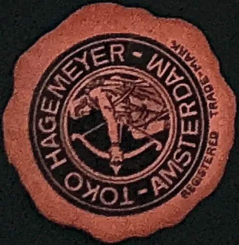 Sluitzegel Toko Hagemeyer Amsterdam