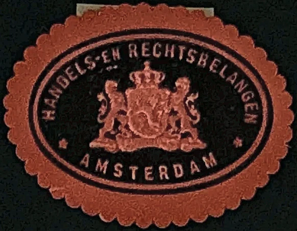 Sluitzegel Handels- en Rechtsbelangen Amsterdam