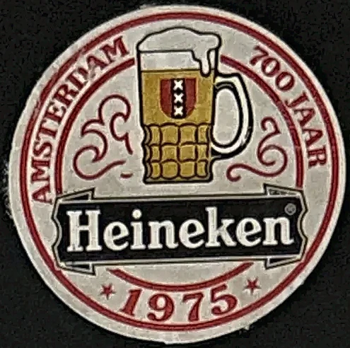 Heineken sluitzegel – Amsterdam 700 Jaar (1975)