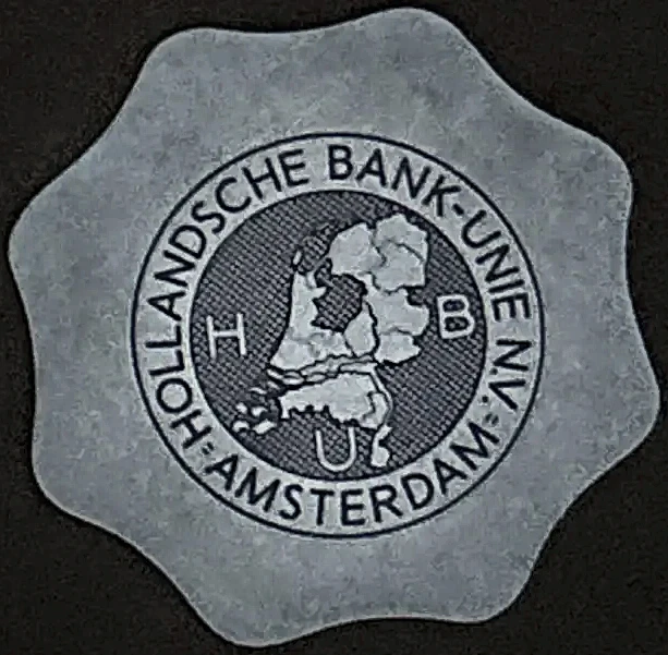 Sluitzegel Hollandsche Bank-Unie N.V. Amsterdam