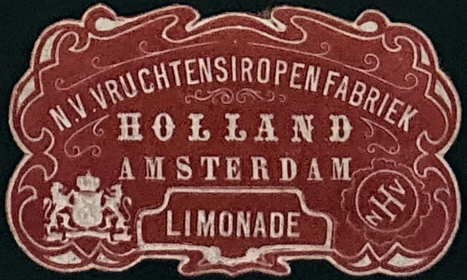 N.V. Vruchtensiropen Fabriek Holland – Limonade sluitzegel
