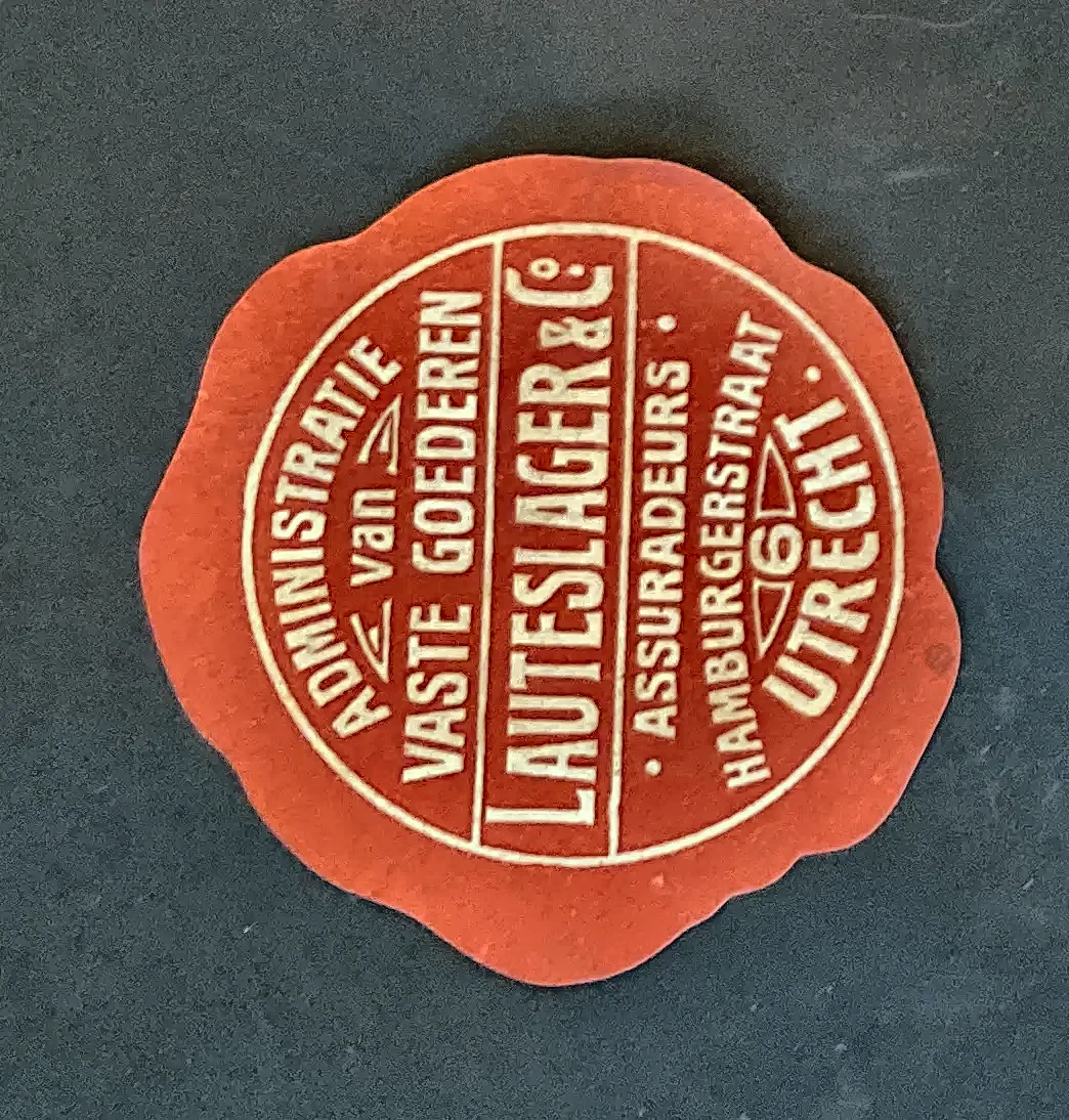 Sluitzegel Lauteslager & Co. – Assuradeurs Utrecht