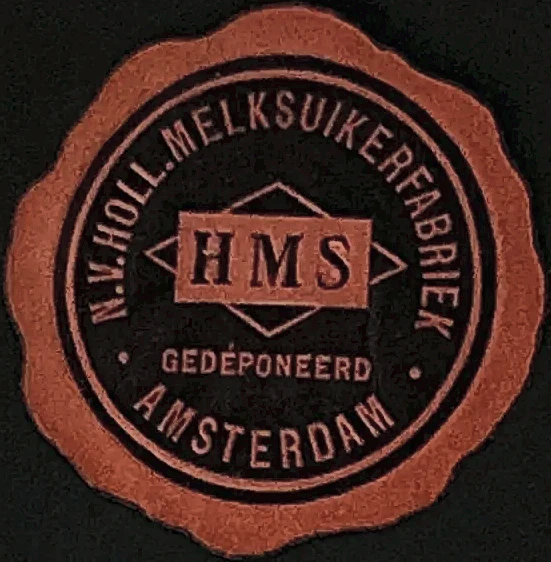 Sluitzegel N.V. Hollandsche Melksuikerfabriek Amsterdam