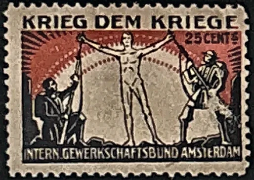 Krieg dem Kriege – Internationaal Verbond van Vakverenigingen Amsterdam