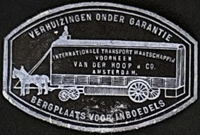 Sluitzegel Internationale Transport Maatschappij Van der Hoop & Co., Amsterdam