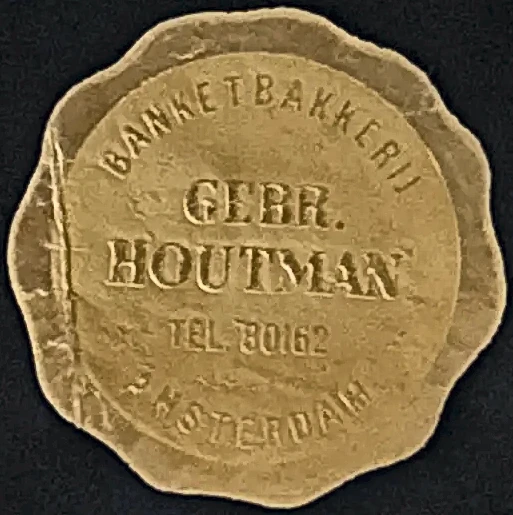 Sluitzegel Banketbakkerij Gebr. Houtman Amsterdam
