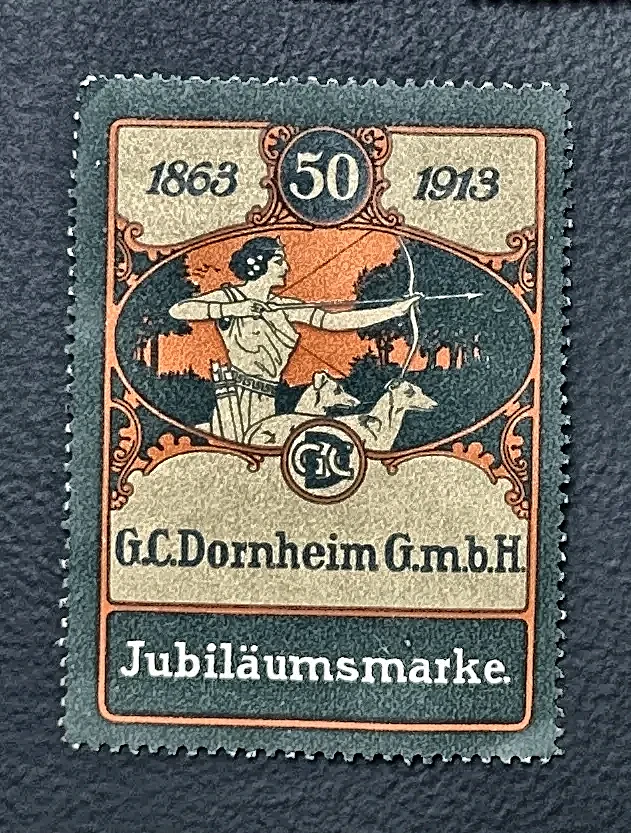 50-jarig jubileum G.C. Dornheim G.m.b.H. 1863-1913