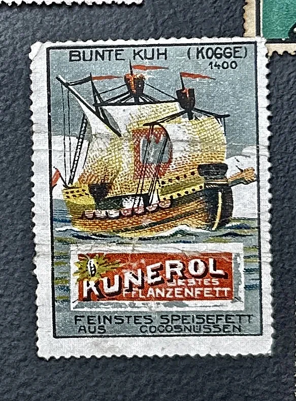Kunerol Pflanzenfett – Kogge 'Bunte Kuh' (1400)