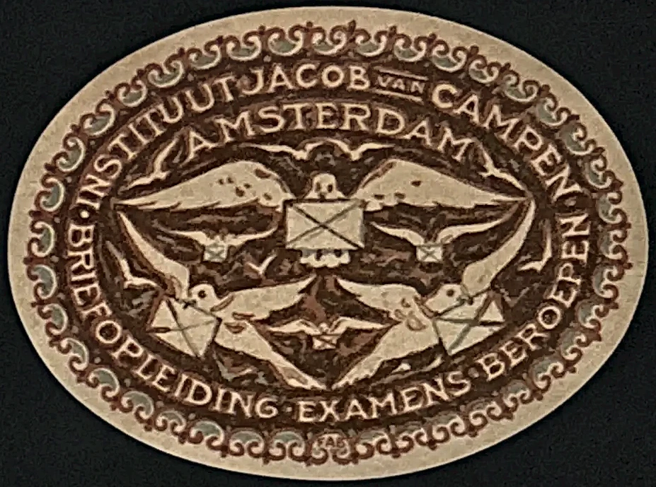 Sluitzegel Instituut Jacob van Campen – Briefopleiding Amsterdam