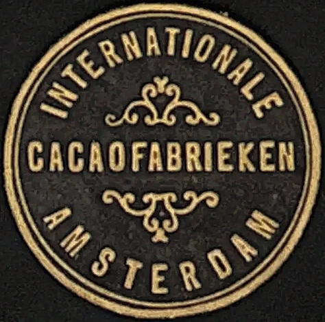 Sluitzegel Internationale Cacaofabrieken Amsterdam