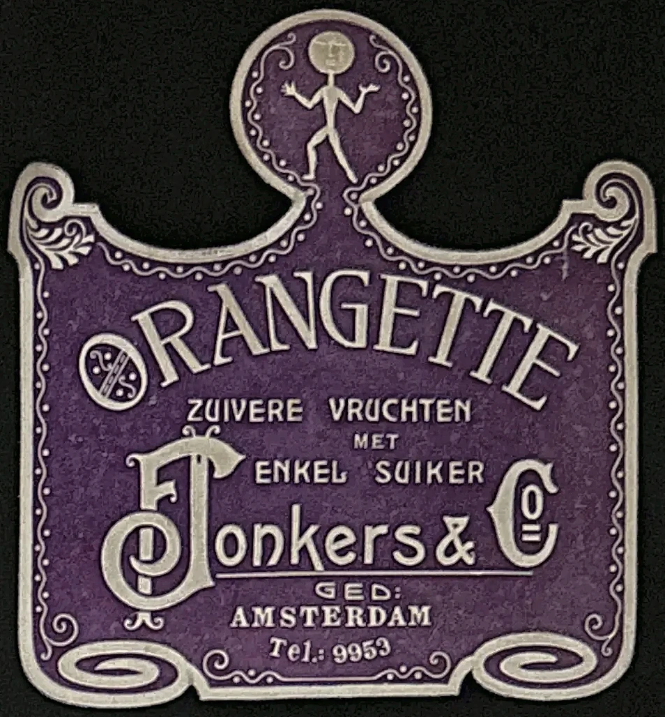 Sluitzegel Orangette – Jonkers & Co., Amsterdam