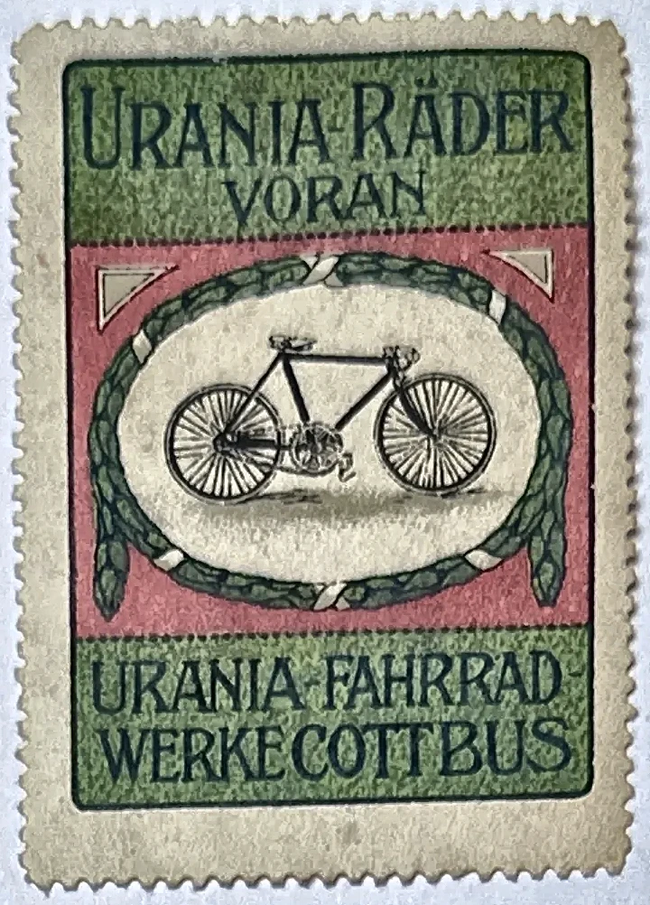 Urania Fahrradwerke Cottbus – Räder Voran