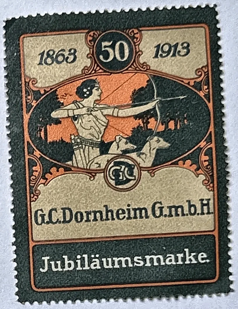 50-jarig jubileum G.C. Dornheim G.m.b.H. 1863-1913