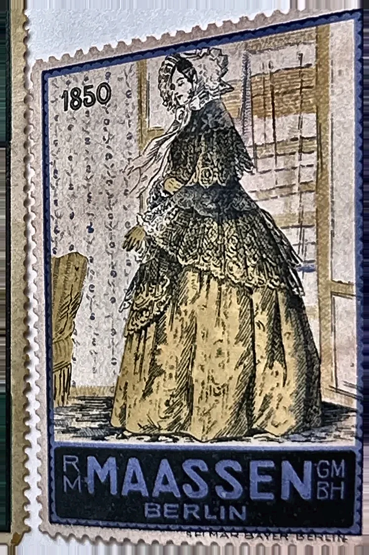 R.M. Maassen GmbH Berlin – Damesmodehandel 1850