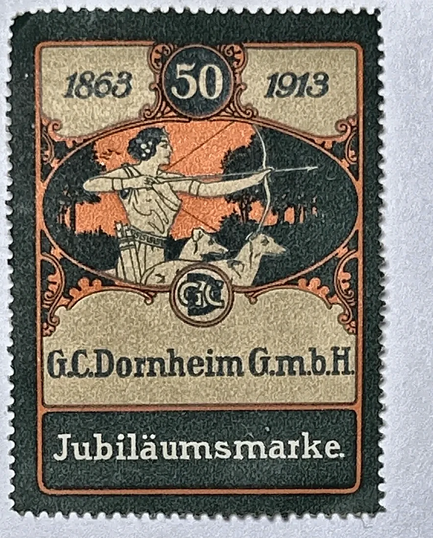50-jarig jubileum G.C. Dornheim G.m.b.H. 1863-1913