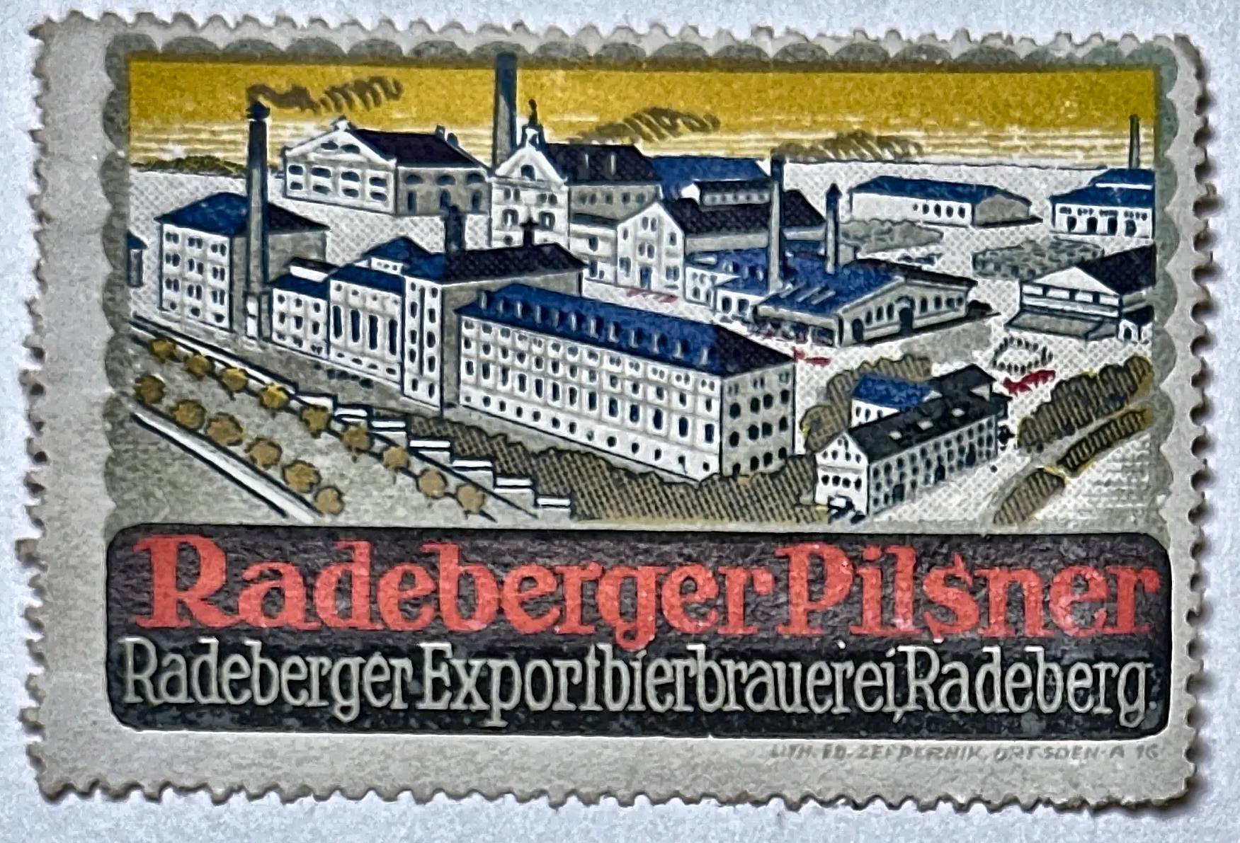 Radeberger Pilsner – Exportbierbrouwerij Radeberg