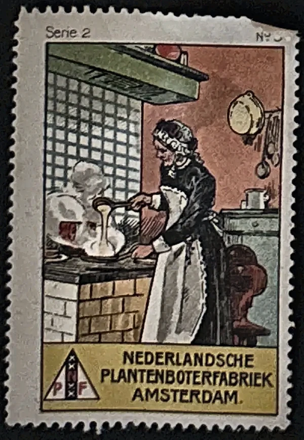 Nederlandsche Plantenboterfabriek Amsterdam – Keukenscène