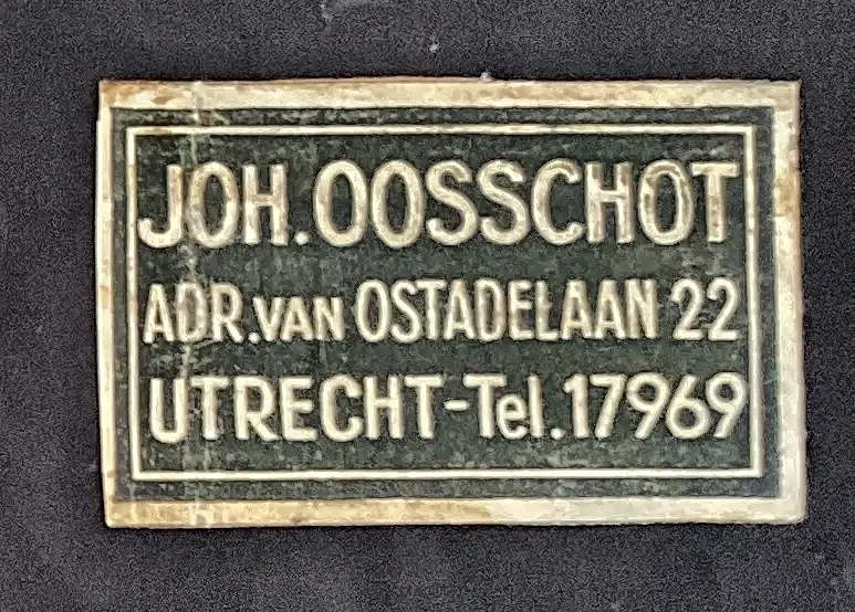 Sluitzegel Joh. Oosschot – Utrecht