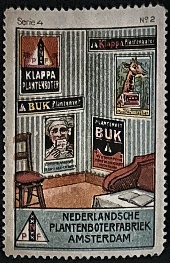 Nederlandsche Plantenboterfabriek Amsterdam – Klappa & BUK reclame