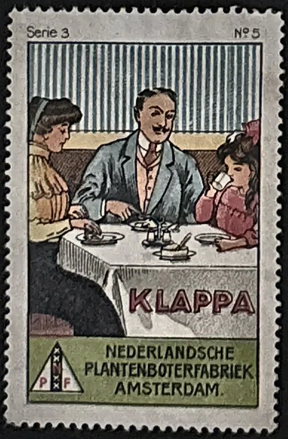 Klappa – Nederlandsche Plantenboterfabriek Amsterdam