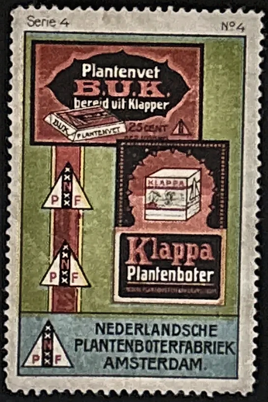 Nederlandsche Plantenboterfabriek – Klappa & B.U.K. Plantenvet