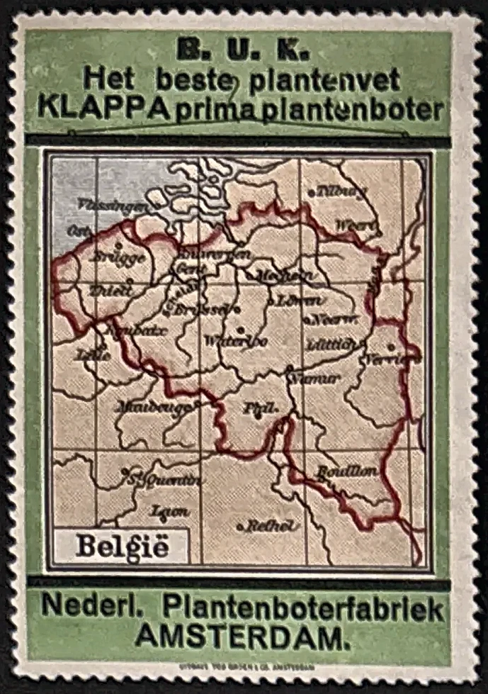 B.U.K. KLAPPA Plantenboter – Nederlandsche Plantenboterfabriek Amsterdam