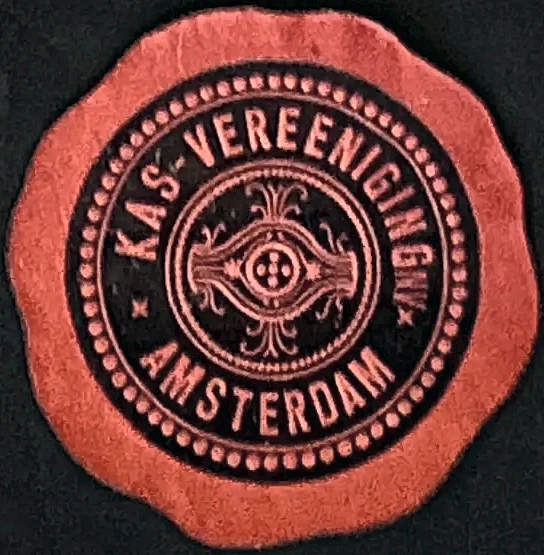 Sluitzegel Kas-Vereeniging Amsterdam